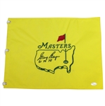 Gary Player Signed Undated Masters Embroidered Flag with Years Won Inscr. JSA FULL #Z93635