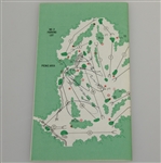 Jack Nicklaus Signed 1975 Masters Tournament Spectator Guide JSA FULL #Z93647