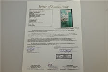 Jack Nicklaus Signed 1975 Masters Tournament Spectator Guide JSA FULL #Z93647