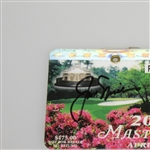 Jack Nicklaus Signed 2005 Masters Tournament Series Badge #R04635 JSA FULL #Z93644