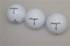 Classic Sleeve of Ben Hogan 428 Hi-Spin Augusta National GC Logo Golf Balls
