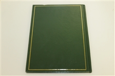 1997 Masters Tournament Annual Book - Tiger Woods First Green Jacket