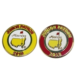 Masters Tournament Junior Patron Pins - 2013 & 2018