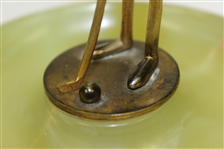 Bronze Golf Figure on Marble - Ashtray with stamped 'Austria' on Base - Karl Hagenauer likely