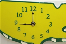Classic Masters Tournament Yellow Logo Golf Wall Clock
