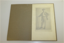 Circa 1920 Ben Sayers Balman North Berwick Edinburgh Mounted Cabinet Photo