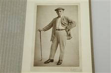 Circa 1920 Ben Sayers Balman North Berwick Edinburgh Mounted Cabinet Photo