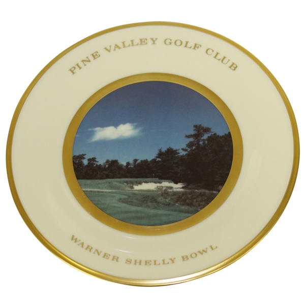 Pine Valley Golf Club Lenox Warner Shelly Bowl - 1st Hole