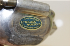 Little Jack Marker Co. Classic Metal Screw Press Golf Ball Marker