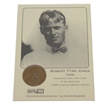 Bobby Jones 1926 Lincoln Wheat Penny Card