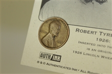 Bobby Jones 1926 Lincoln Wheat Penny Card