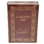 Arnold Palmer Signed Collectors Ltd Ed. Leather Bound A Golfers Life Book Sealed in Shrink Wrap