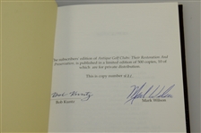 'Antique Golf Clubs - Their Restoration and Preservation' Signed Ltd Ed in Slip Case