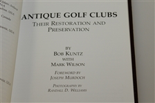 'Antique Golf Clubs - Their Restoration and Preservation' Signed Ltd Ed in Slip Case
