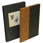 1957 1st Deluxe Edition "Ben Hogans Five Lessons" Golf Book - with Slipcase
