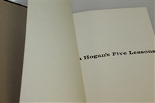 1957 1st Deluxe Edition Ben Hogans Five Lessons Golf Book - with Slipcase