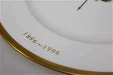 Merion Golf Club 1896-1996 Anniversary Ceramic Plate by Boehm in Box