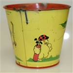 Classic 'Chicken In The Rough' Oklahoma City Golf Themed Bucket - Copyright 1937