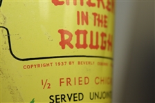 Classic 'Chicken In The Rough' Oklahoma City Golf Themed Bucket - Copyright 1937