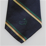Augusta National Golf Club Navy/Green/Tan with Red Stripe Slazenger Tie - Classic
