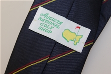 Augusta National Golf Club Navy with Red/Yellow Stripe Member Tie - Classic