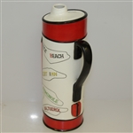 Golf Course Themed Golf Bag Pitcher - Augusta, Seminole, Pebble, & others