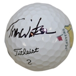 Tom Watson Signed Masters Classic Logo Golf Ball FULL JSA #BB05002
