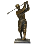 "Bobby" Robert T. Jones Jr. Golf House Collection Statue - Excellent Condition