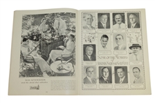 1934 Augusta National First Annual Invitation (Masters) Tournament Program - Excellent Condition!