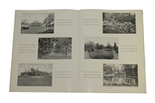 1934 Augusta National First Annual Invitation (Masters) Tournament Program - Excellent Condition!