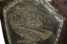 Horton Smith's 1933 International Four Ball Winners Plaque with Paul Runyan - Miami CC