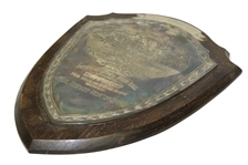 Horton Smith's 1933 International Four Ball Winners Plaque with Paul Runyan - Miami CC