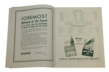 1946 2nd Annual Jacksonville Open Official Program - Sam Snead Winner