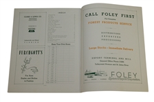 1946 2nd Annual Jacksonville Open Official Program - Sam Snead Winner