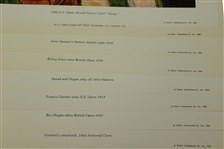 Complete 1966 Set of 'The History of Golf' with 8 Original Lithographs in Original Package
