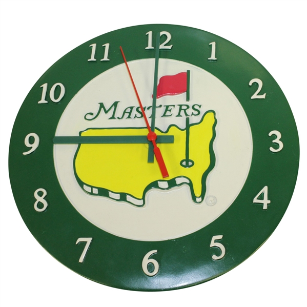 Classic Green Circle Masters Wall Clock