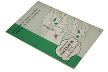 1950 Masters Tournament Spectator Guide - Jimmy Demaret Winner