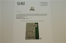 1953 Masters Tournament Spectator Guide - Ben Hogan Winner