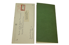 1942 Records of the Masters Tournament Issued by Augusta National - Seldom Seen