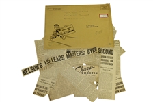 1942 Masters Tournament Press & Radio Letters Correspondence & Newspaper Clippings