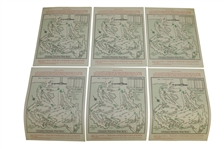 1964 Masters Tournament Items - Records, Pairing Sheets (Par 3 & Tourney), Pamphlet, & Correspondence