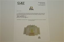 1964 Masters Tournament Items - Records, Pairing Sheets (Par 3 & Tourney), Pamphlet, & Correspondence