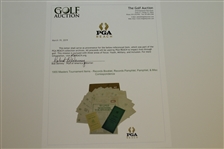 1955 Masters Tournament Items - Records Booklet, Records Pamphlet, Pamphlet, & Misc Correspondence
