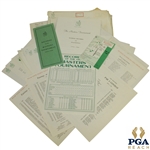 1967 Masters Items - Records Booklet, Records Pamphlet, Spec Guide, Pairing Sheets, & Misc Correspondence