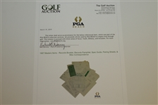 1967 Masters Items - Records Booklet, Records Pamphlet, Spec Guide, Pairing Sheets, & Misc Correspondence