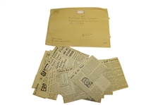 1963 Masters Tournament Items - Records Sheet, Pamphlet, & Misc Correspondence