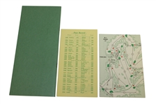 1966 Masters Items - Badge, Spec Guide, Records Pamphlet & Booklet, Pairing Sheets, & Misc Correspondence