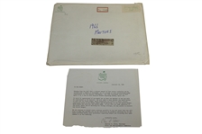 1966 Masters Items - Badge, Spec Guide, Records Pamphlet & Booklet, Pairing Sheets, & Misc Correspondence