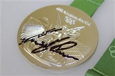 Justin Rose, Stenson, & Kuchar Signed Replica Olympic Gold, Silver, & Bronze Medals ALL JSA