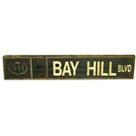  Arnold Palmers FLA Home Course - Bay Hill Blvd Wooden Used Street Name Sign
